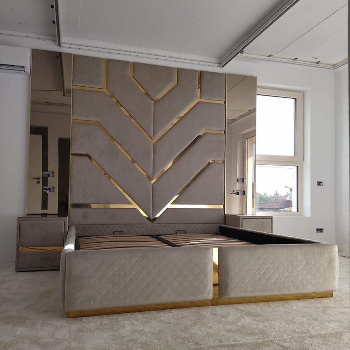 hea home dormitor pat golden sunrise luxe 3